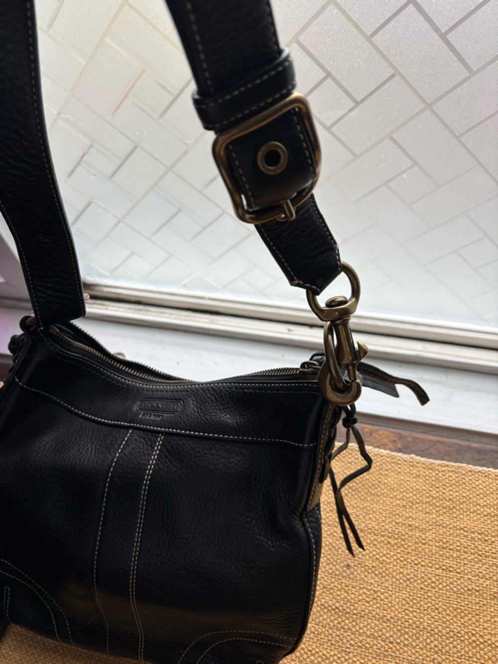 Coach Bleecker Crossbody in black - Picture 4 of 6